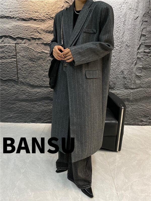 [Semi-plain] Commuter temperament long suit Y7101# ZJY