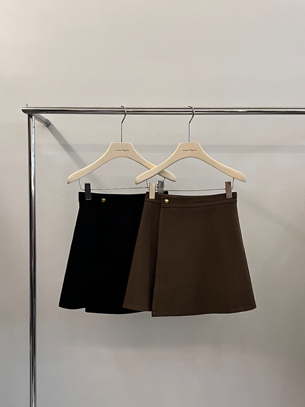 New in winter!【VIVIS TYPE】Retro all-match woolen one piece short skirt 7797# HJY