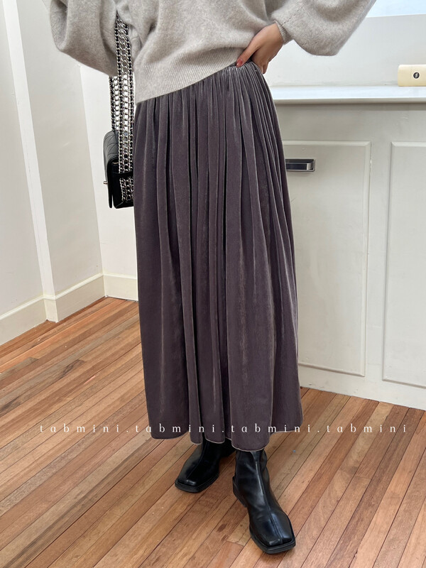 【TABMINI】Korean version all-match loose and slim skirt Q11442-M# WPL