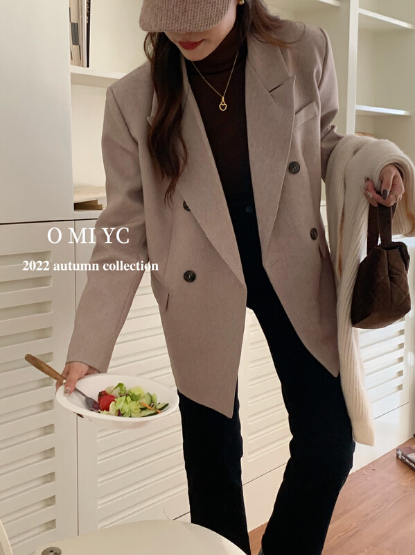 【O MI】Commuter Style Loose Suit 33215# FHX
