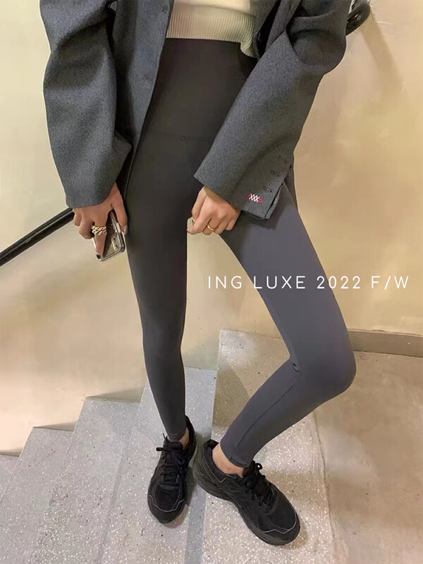 【ING】Abdominal and butt lift yoga slimming leggings 8215# FHX