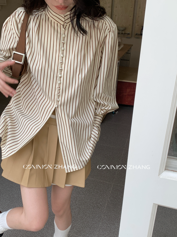 【CZ ZHANG】Casual Lazy Light Chinese Shirt 82420
