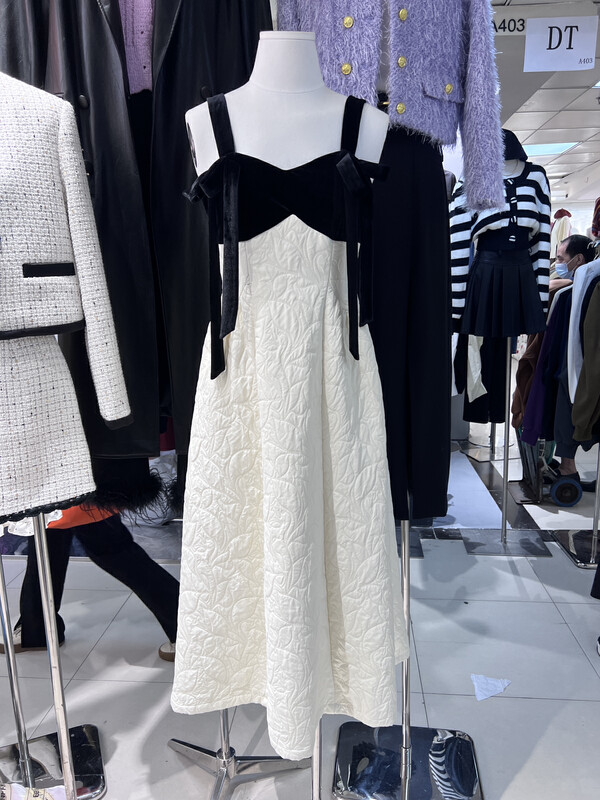 【BENYAN】lavame bow strap dress 6575
