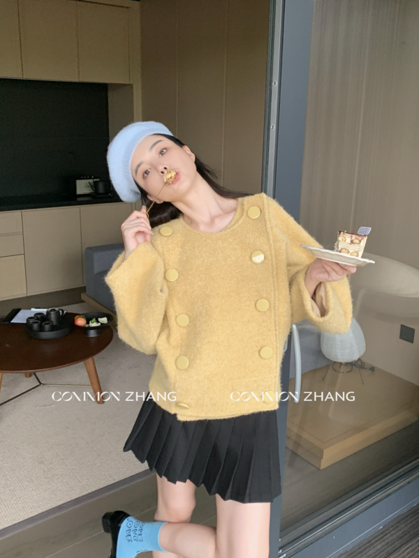 【CZ ZHANG】Designed big-name short coat 82425# JHY