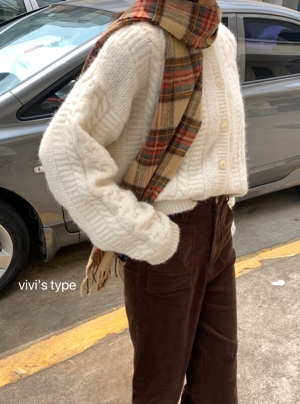 New in winter!【VIVIS TYPE】Korean version of long-sleeved pullover warm sweater 7300# HJY