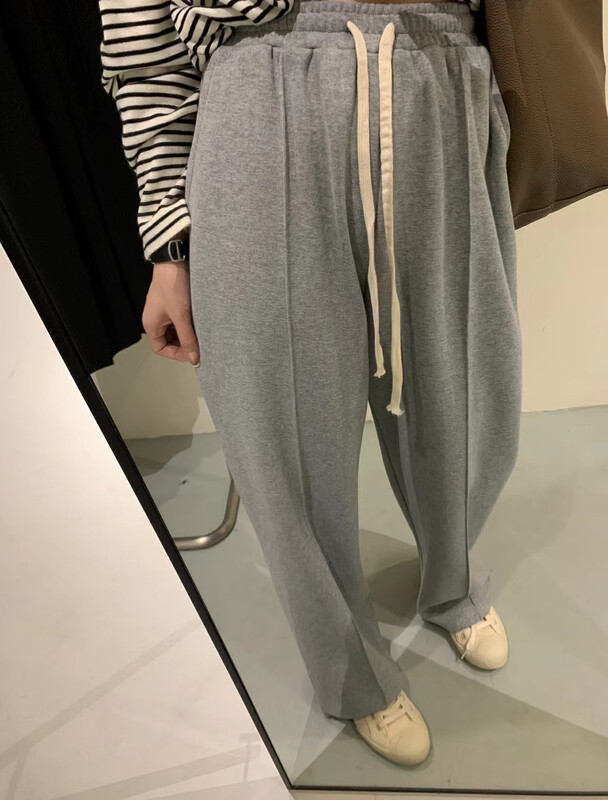 【Y.JIA】Casual sports loose drawstring all-match long casual pants YS1-2319# FHX