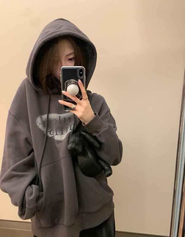 [Yi Kaoru] Hooded American Design Sweater 0441# HYY