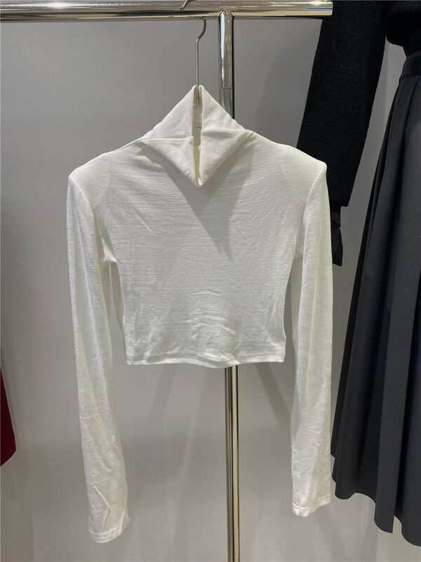 【TAN】Korean style simple all-match small shirt T3785# JJ