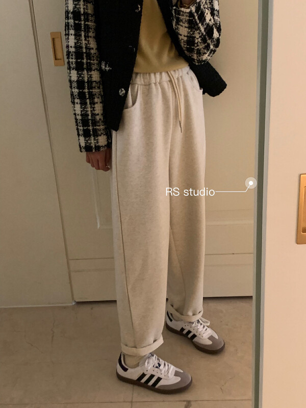 【RS】Tethered Colorblock Rolled Casual Pants RS3100# FHX