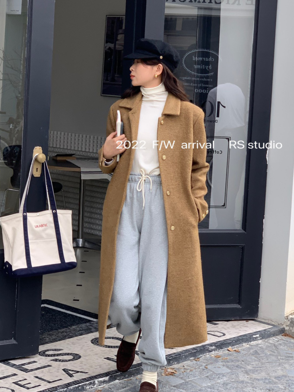 【RS】Korean minimalist long warm down jacket (including 90% white duck down) KL8063# FHX