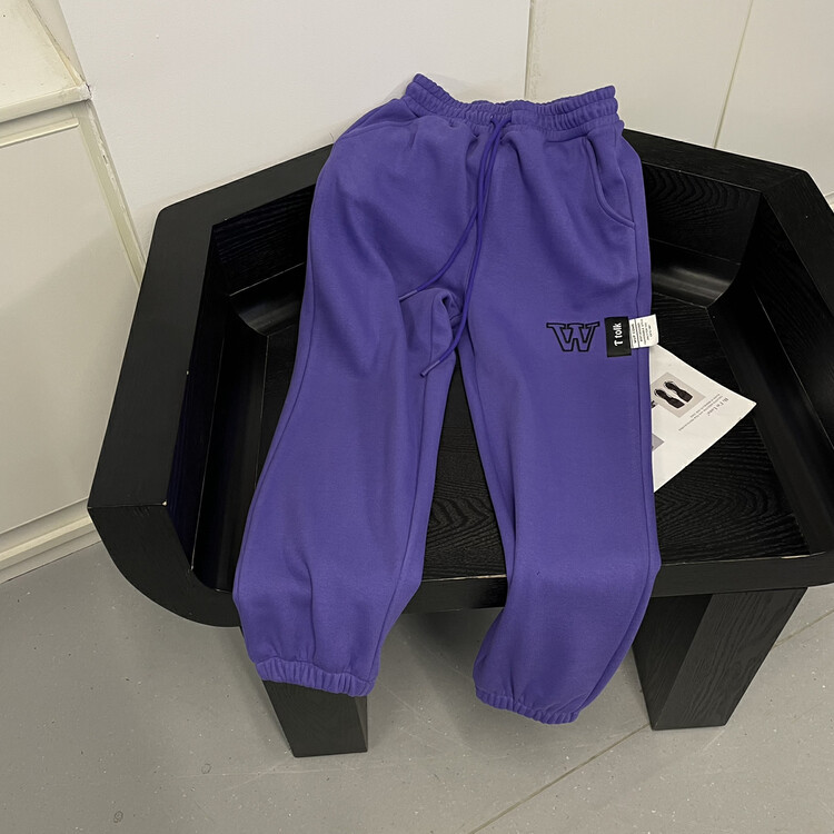 Original price 111.97! [BOBO1972] Comfortable and versatile letter casual pants 217769