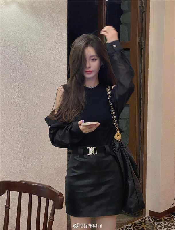 【MS STUDIO】Western Style Off-Shoulder Bow Shirt 88373# PCZ