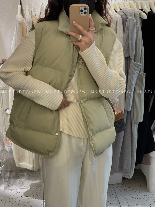 【MK】Korean version loose all-match warm down jacket (90% white duck down) 3656-1# HJY