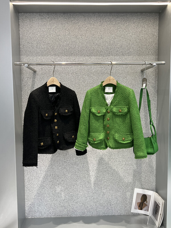 【BOBO1972】Small fragrant style short exquisite cotton coat short coat 226699