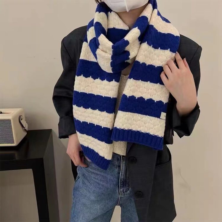 [WANG] Color matching versatile label scarf YS6-23 # ZXL