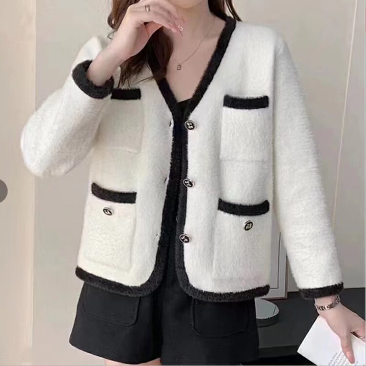 【F·P】Xiaoxiangfeng Korean style long-sleeved warm sweater 181FP# HBX