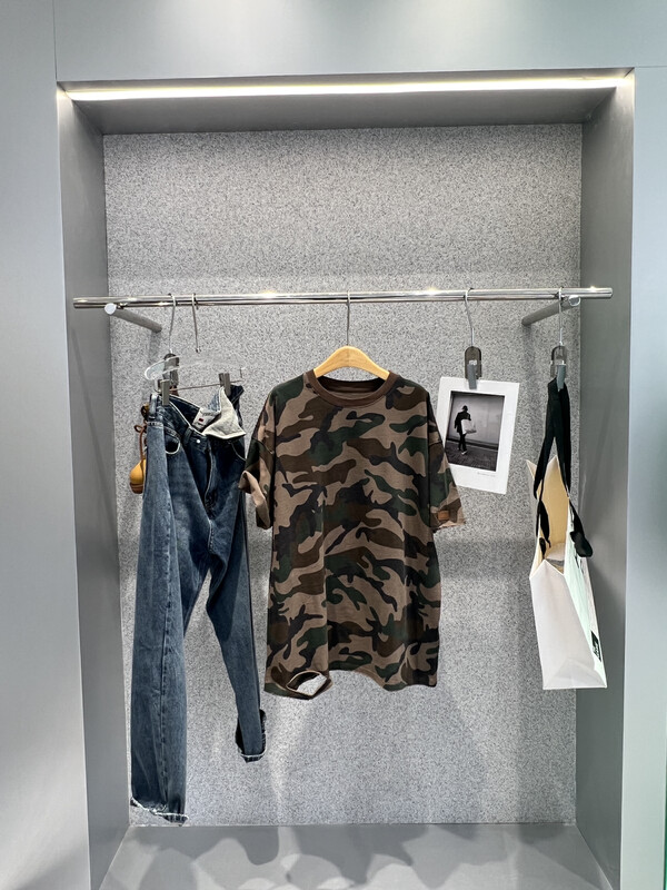 Original price 98.99! [BOBO1972 ] Handsome high quality camouflage loose T short-sleeved T-shirt (T only) 229522# CQW