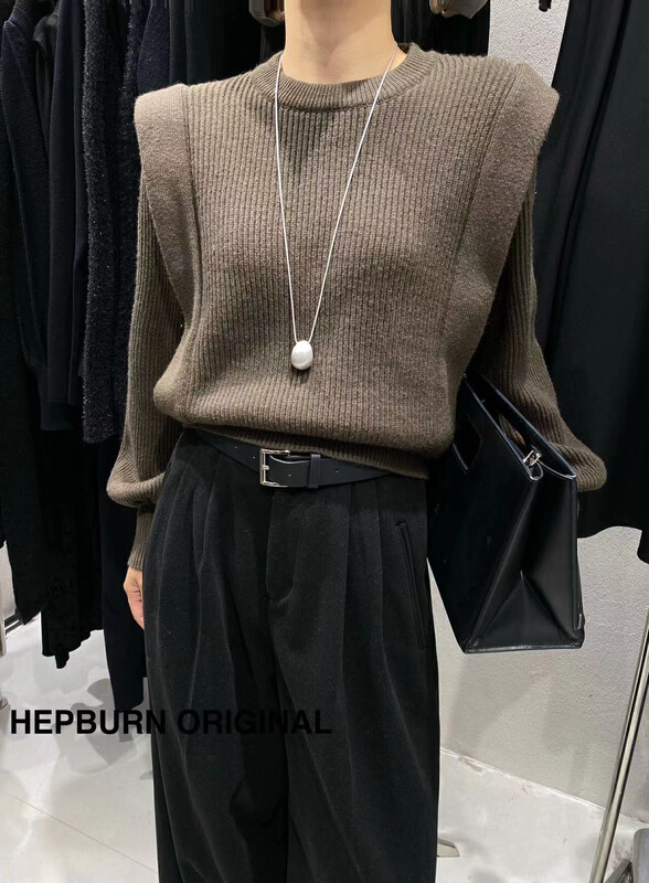 【HEPBURN】Fashionable casual warm sweater (beautiful and thin) YS1-1605# FHX