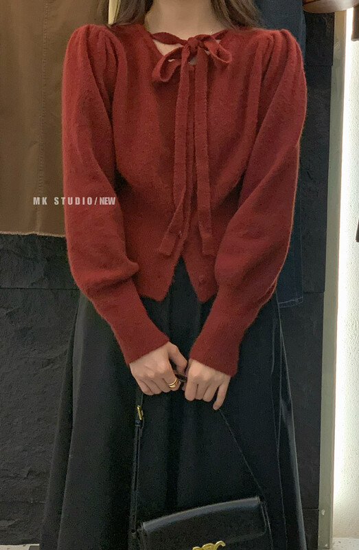 New in autumn!【MK】Korean loose all-match warm sweater s031# HJY