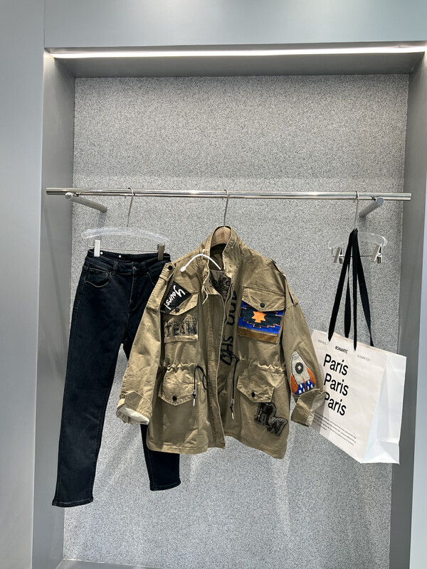 【BOBO1972】Cotton Handsome Workwear Jacket Cotton Clothes Only Sell Outer Jacket With Pants 227731-A