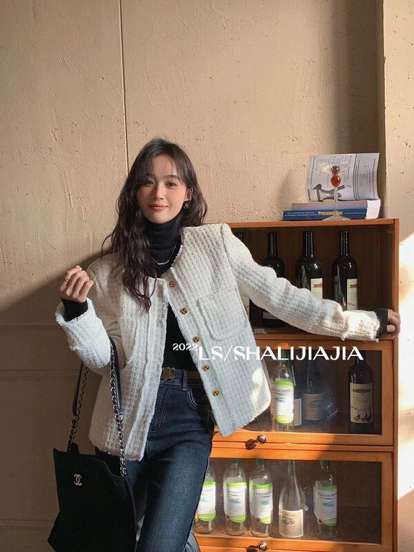 【LS】Western-style ladies Xiaoxiang style short coat 60019-1