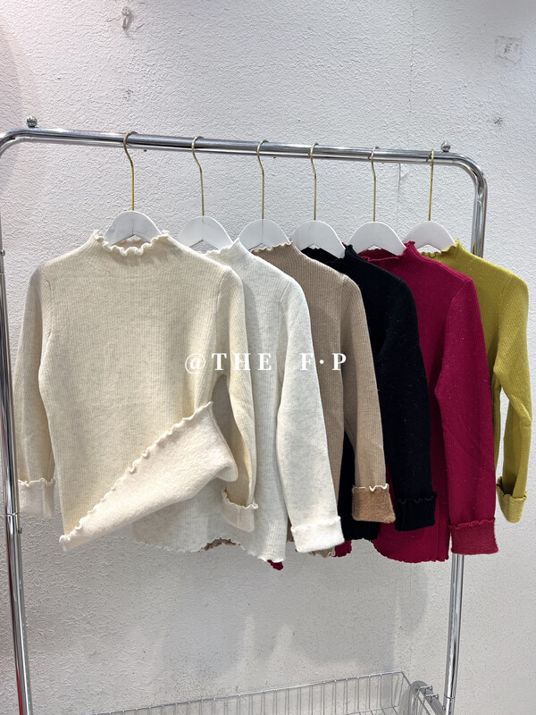 【F·P】Korean style simple pullover thick warm sweater LR3325# HBX