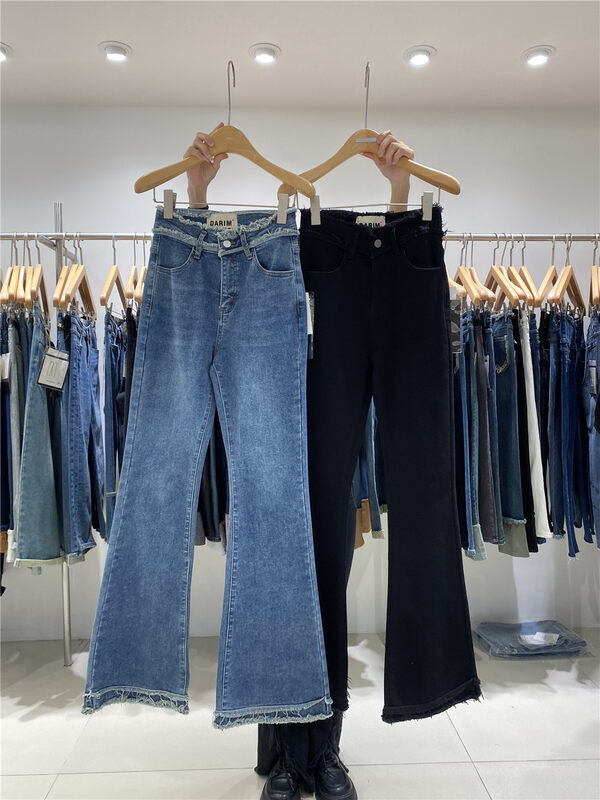 【O NOT 1】Fresh Fleece Versatile Korean Style Jeans R351# LSW