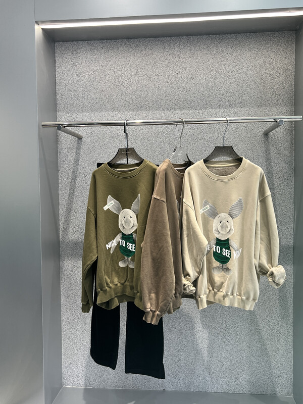 [BOBO1972] Loose cartoon large board sweater sweater only sells sweater 225925