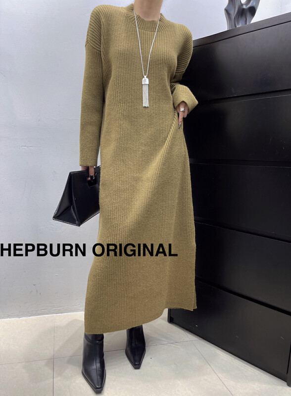【HEPBURN Hepburn】Casual Fashion Dress (Loose and Thin) A59# FHX