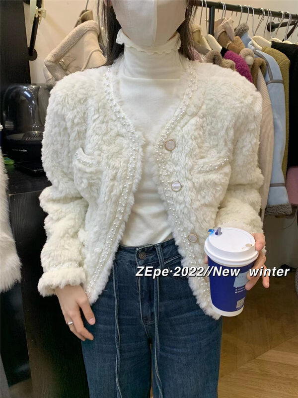 【ZE】Single-breasted comfortable and versatile short jacket 813# L