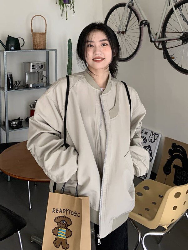 【LAB EEDA】Simple Solid Color Versatile Jacket W8263# OZQ
