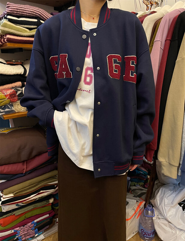 New for winter!  【RICH PAPA】Casual alphabet baseball jacket 23W027# ZXX