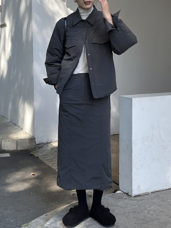 【CLEAN SPACE】Slim and warm skirt and loose skirt 32505