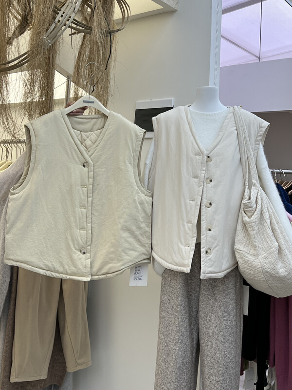 【RIN】Korean Simple Casual Loose Sleeveless Vest R21713