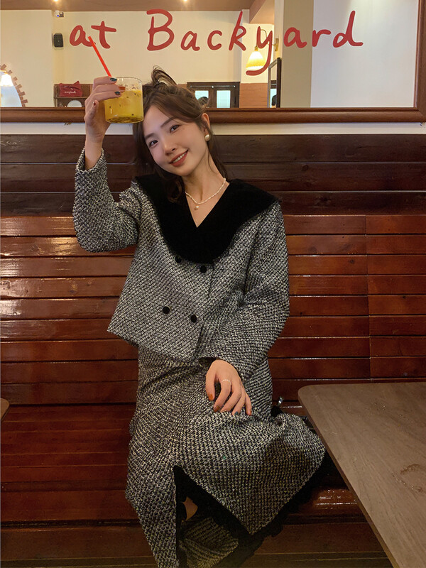 【NEW OPEN】French Small Fragrance Fashion Design Short Jacket VW80683# ZXX
