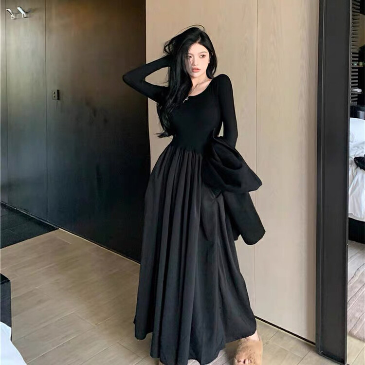 Autumn is new! [JUN.T] Korean style design knitted dress 6748# PCZ