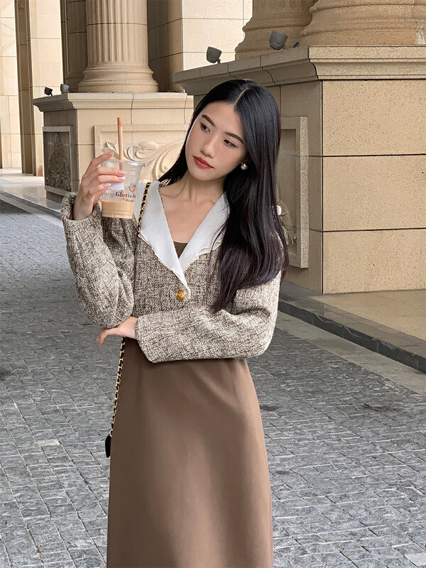 【NEW OPEN】Small Fragrance Fashionable Slim Fit Short Jacket JW80630# ZXX