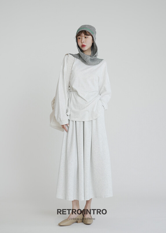 【RIN】Simple and casual Japanese commuter all-match skirt YS1-R21399