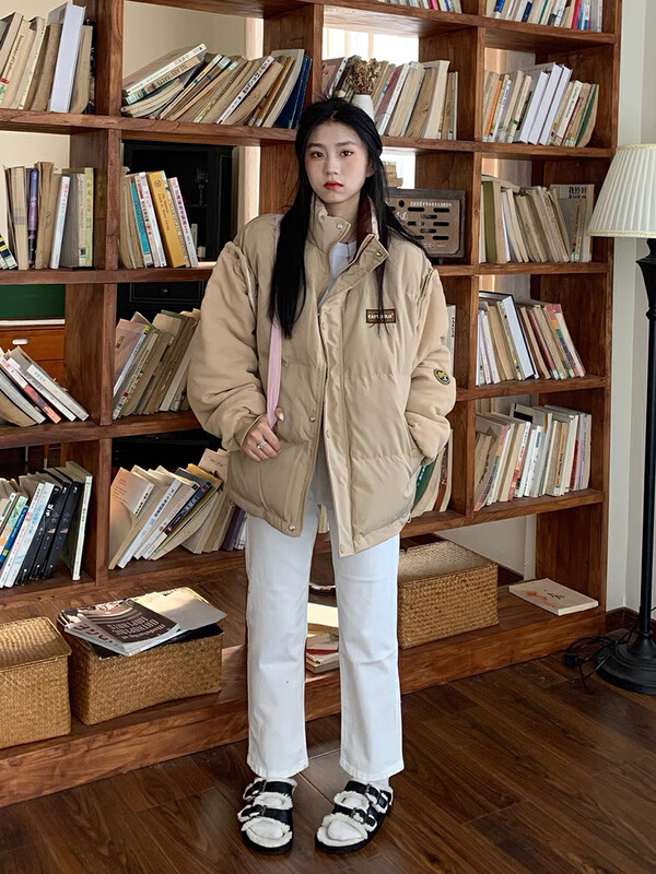 【LAB EEDA】Fashion and Comfortable Versatile Thermal Padded Jacket (With Detachable Sleeves) M223# OZQ