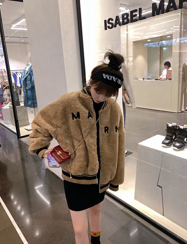 【NANCY】Baseball Uniform Loose Reversible Jacket C003# WPL