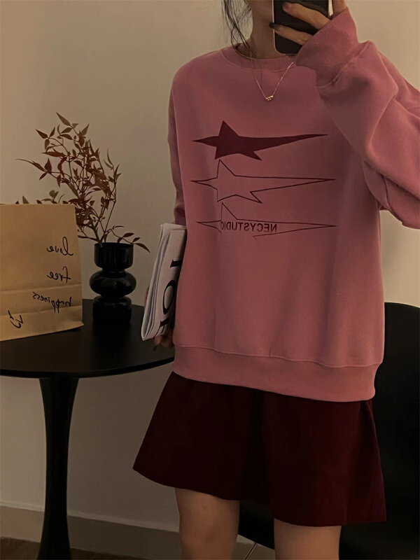 New for winter!  【RICH PAPA】Casual round neck fleece sweater 23A137# ZXX