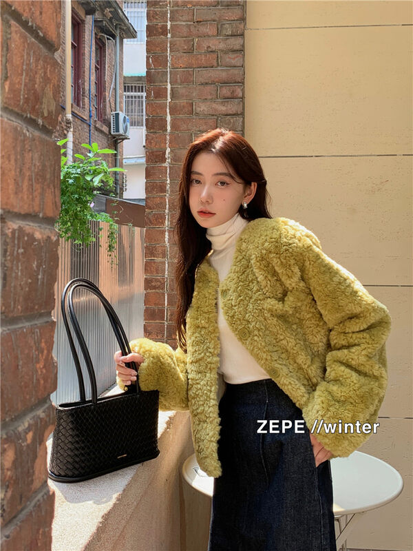 【ZE】Fashionable and slim short coat 1206# L