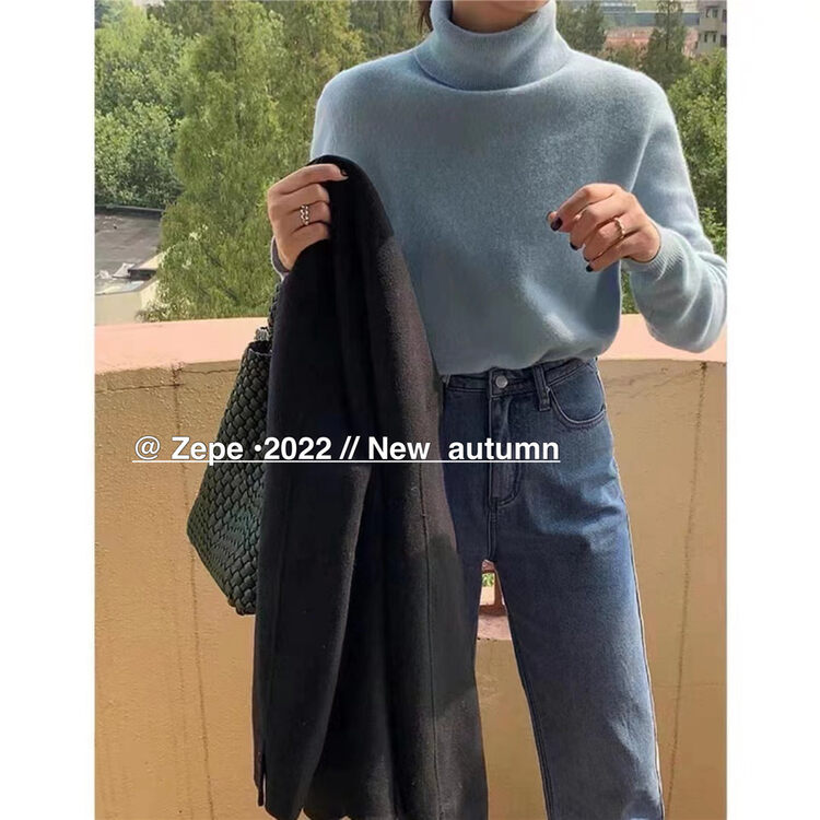 New in winter! [ZE] Neat slimming and comfortable sweater 728# L