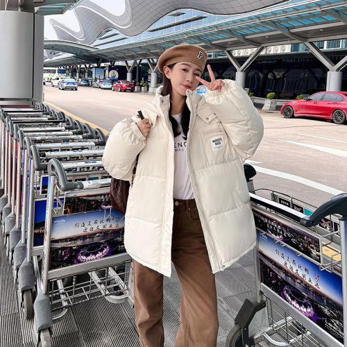 Real shot  winter new Yang Bubble thickened bread coat cotton coat female student loose cotton coat down jacket female