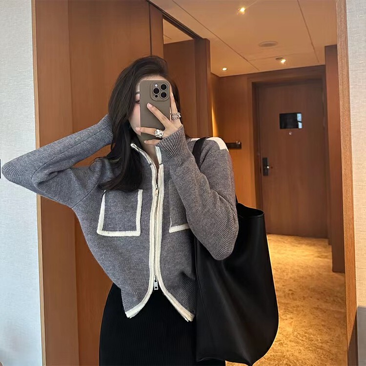 [Yi Kaoru] Temperament, high-end, slimming knitted cardigan 0474# HYY