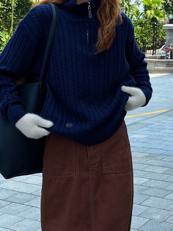 【EVER TRUE】Korean style loose all-match warm sweater 15012# CLS
