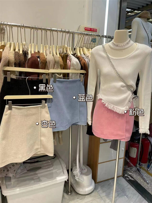 【JULIA】Simple solid color all-match skirt YS1-1988# PCZ
