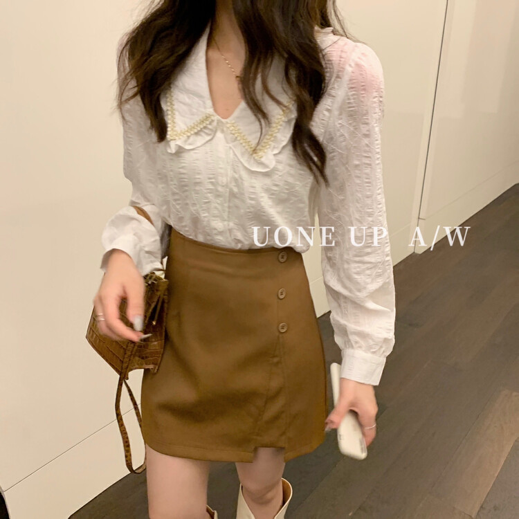 Original price 84.90! [UONE] Slim fit and elegant skirt 97893# LSL