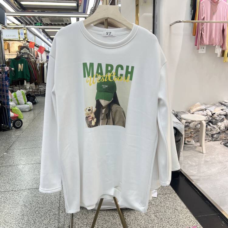 [Ziyijia] Baby velvet character print long-sleeved T-shirt A1002# WTT