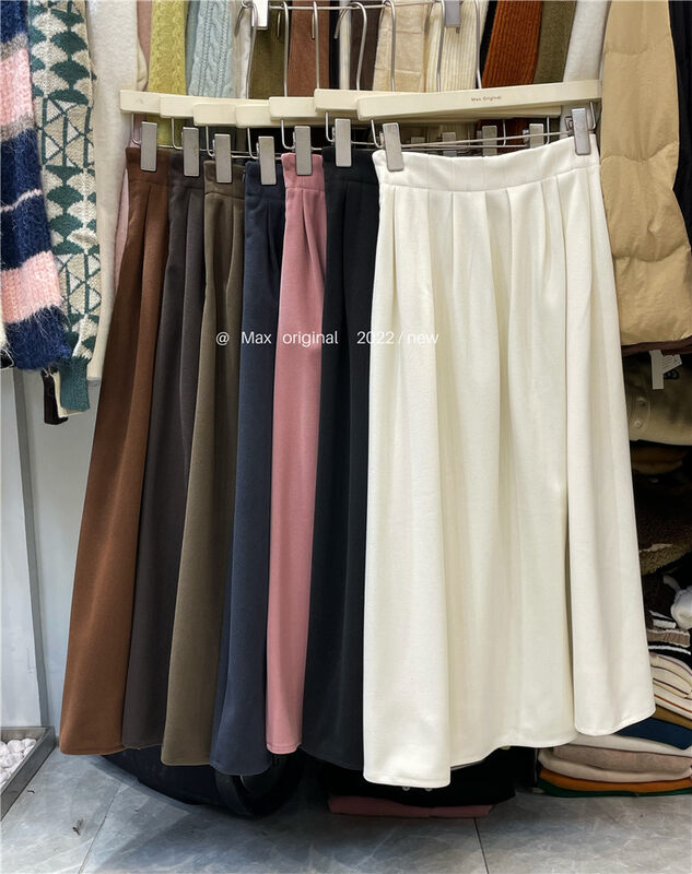 【MAX ORIGINAL】Korean temperament all-match skirt 99052# HBX